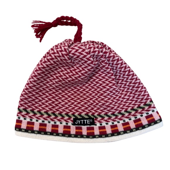 JYETTE Accessories - JYETTE Wool Beanie Red and Pink